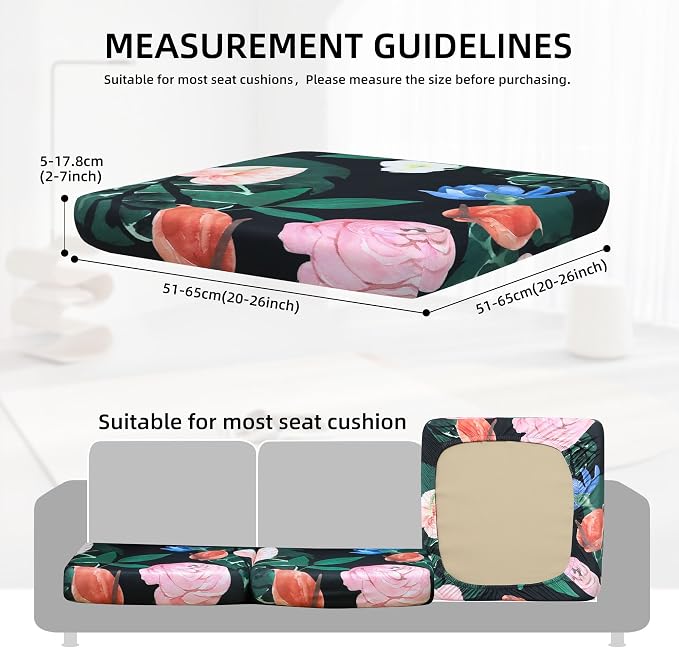 Outdoor Cushion Covers Set, Replacement - Image 2