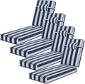 80 x 26 x 4 Inch Olefin Chaise Lounge Cushions, Lounge Chair Cushions by Unknown
