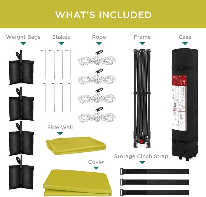 Best Choice Products 10x10ft Pop Up Canopy Tent - Image 7