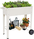 Elevated 32" Tall Raised Garden Bed by BIRDSINYARD