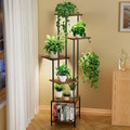 Plant Stand Indoor with Grow Light, 6-Tiered Tall Plant Stand Indoor, Metal by Homsorout