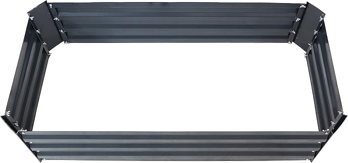 Sunnydaze 11.75" H Raised Metal Garden Bed - Image 9