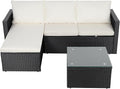 Shintenchi Outdoor Patio Furniture Sets, Small Outdoor Sofa Patio Sectional by Shintenchi