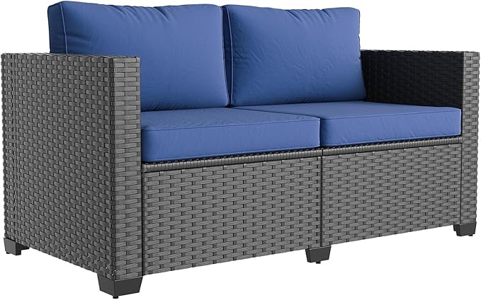 Aoxun 1 Piece Outdoor Patio Furniture Set 2 Seats by Aoxun