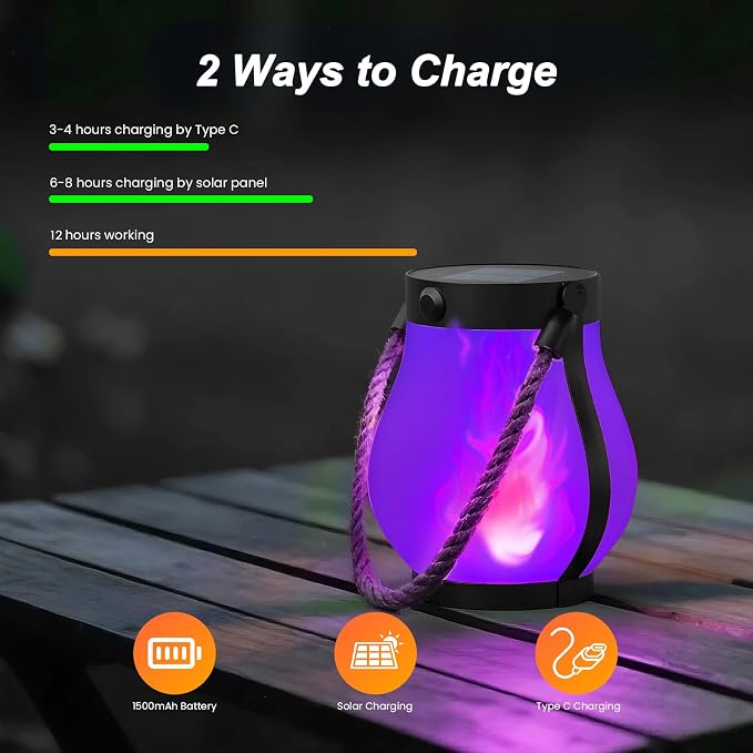 Hompavo Gen2 Solar Lanterns Outdoor - Image 4