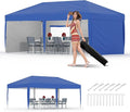 Garvee 10x10 Pop Up Canopy Tent, Heavy Duty Commercial Instant Shelter by Garvee