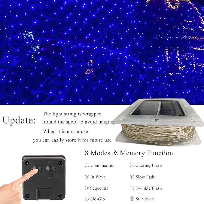 Lomotech Solar String Lights Outdoor - Image 5