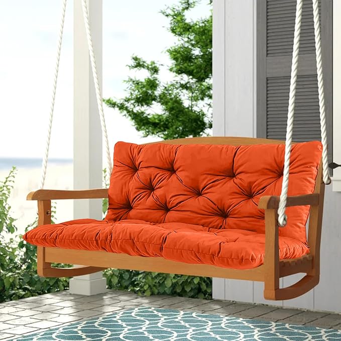 2-3 Seat Swing Replacement Cushion, Outdoor Bench Cushions - Image 7