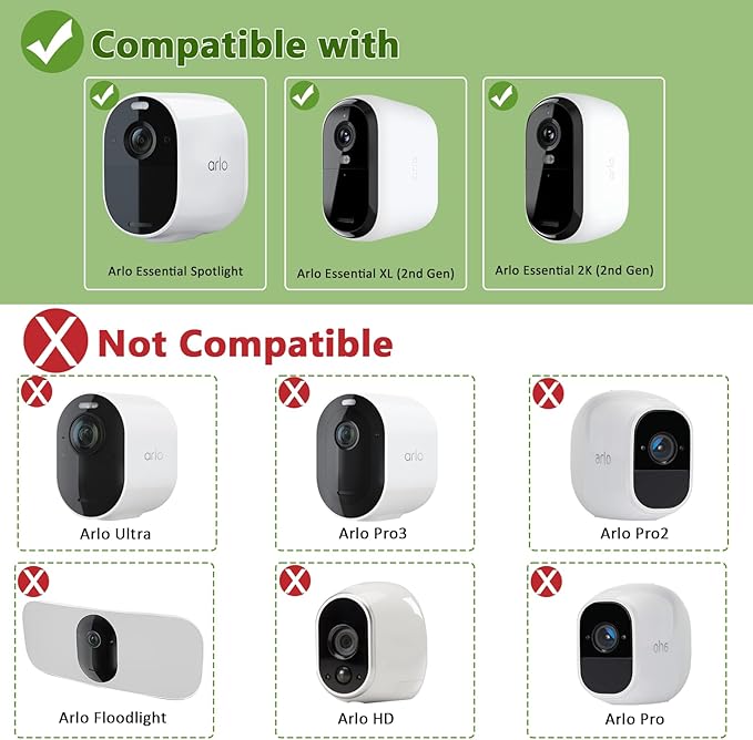 Zivif 7W Solar Panel for Security Camera for Arlo Essential 2K, Essential XL & - Image 3