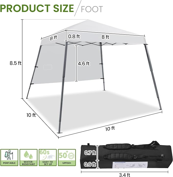 Yaheetech Pop Up Canopy Tent - Image 3