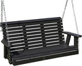 Poly Lumber Wood 5FT Porch Swing Amish Craftsmandship Made in USA HDPE by Unknown