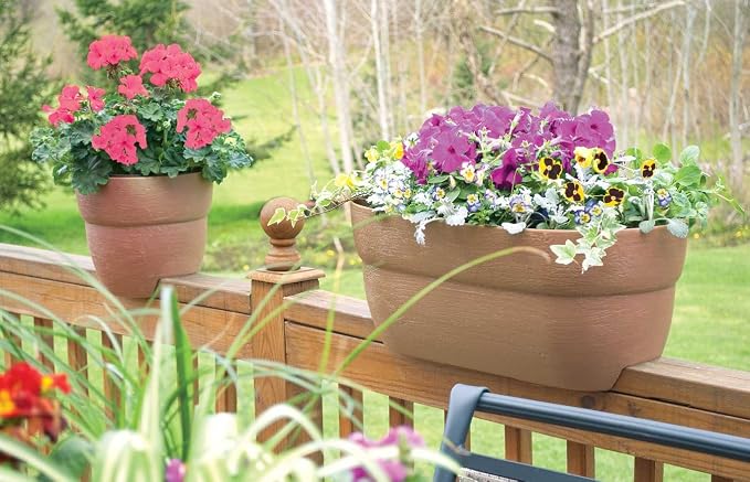 EMSCO Group Bloomers Railing Planter - Image 8