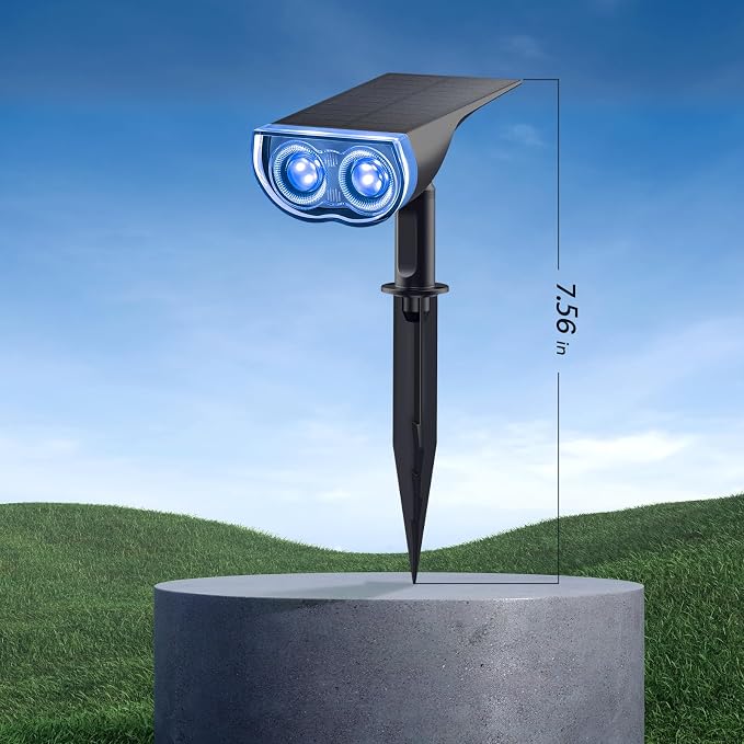 Consciot Solar Color Changing Outdoor Spotlights, 7 Lighting Modes Outside - Image 10