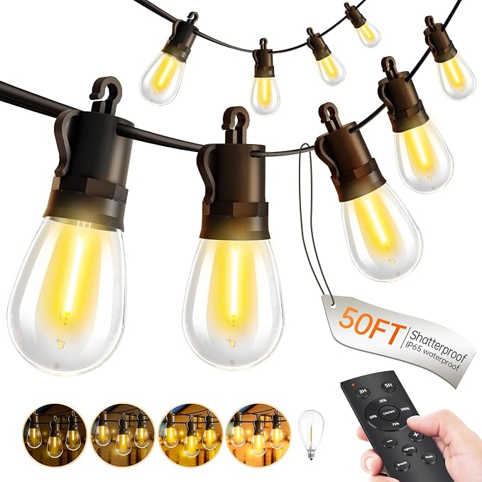 Outdoor String Lights Patio LED by Unknown