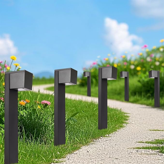 Dynaming Solar Pathway Lights Outdoor, 6 Pack Solar Garden Lights, Landscape - Image 6