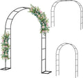 Metal Garden Arch Trellis Arbor, Wedding Arch Stand by Fogein