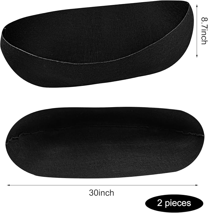 2PCS 30Inch Upgraded Planter Basket Liners Fabric Window Box Liners Felt Trough - Image 2