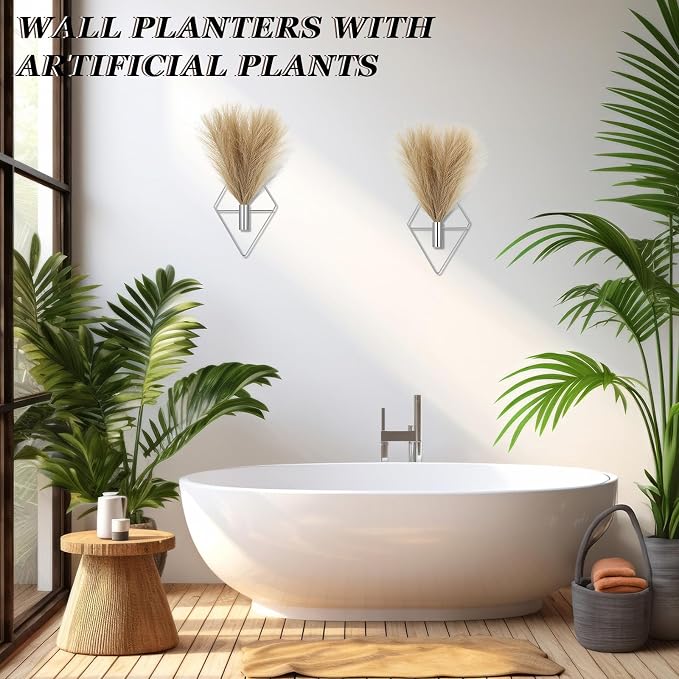 2 Pieces Boho Wall Decor Hanging Planters - Image 7
