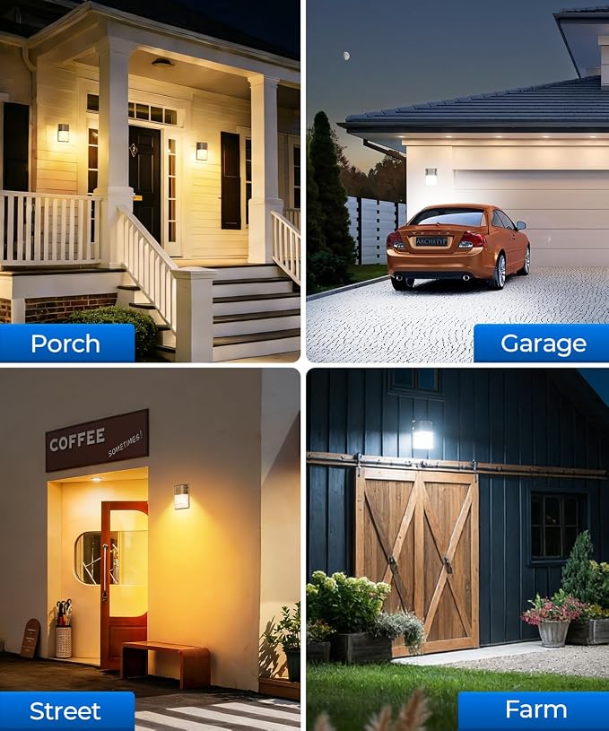 CINOTON 30W 3CCT LED Wall Pack Light - Image 8