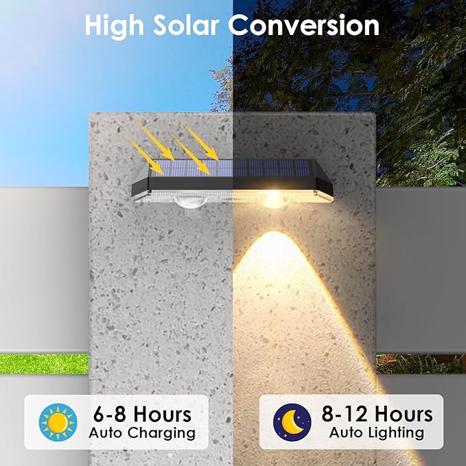 Solar Fence Lights Outdoor - Image 5