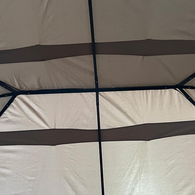 Outsunny 10' x 13' Outdoor Patio Gazebo Canopy Shelter - Image 8