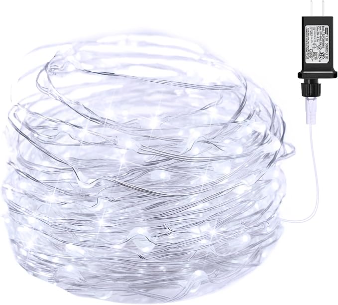 Minetom 100 LEDs Fairy Lights 33 Ft Firefly String Lights Waterproof Starry by Minetom