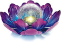 WNP Solar Lotus Flower Light Outdoor Decorations, Solar Powered Outdoor Garden by WNPMakeYourLifeBeautiful