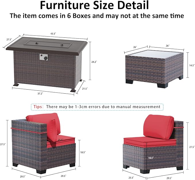 Outdoor Patio Furniture Set - Image 2