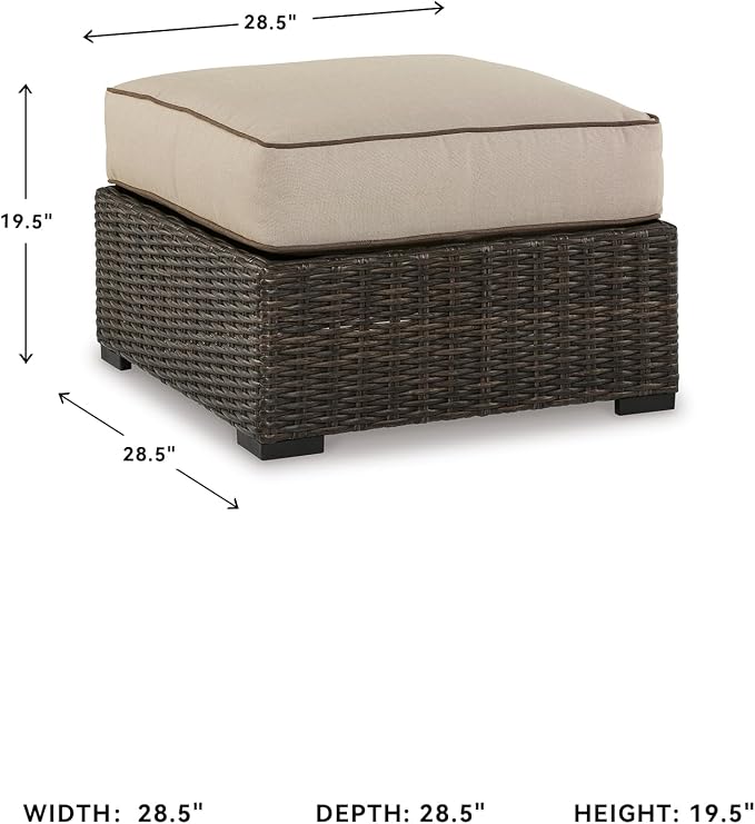 Signature Design by Ashley Coastline Bay Outdoor Patio Nuvella Weather - Image 3