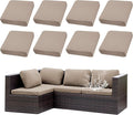 Outdoor Cushion Covers Set, Replacement by SUKAIKEQA