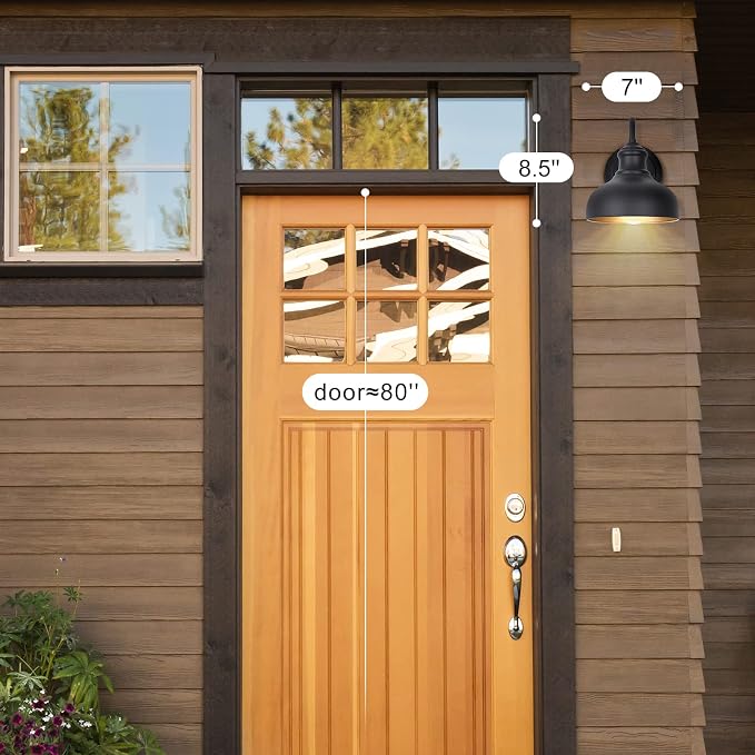 Black Outdoor Gooseneck Lighting - Image 7