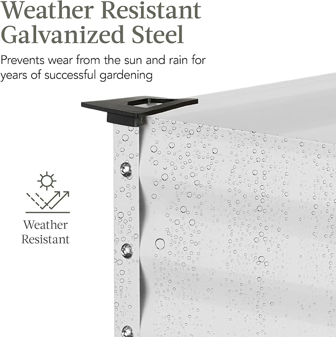 Best Choice Products 48x24x30in Galvanized Raised Garden Bed, Metal Elevated - Image 4