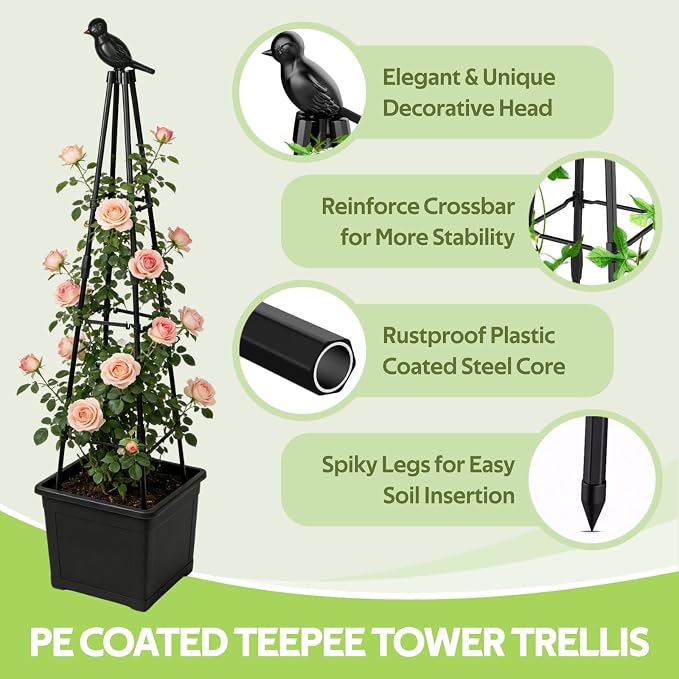 Garden Trellis for Climbing Plants Outdoor - Image 2