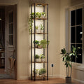 Bstrip Plant Stand Indoor with Grow Light, 81.3" Tall Indoor Plant Shelf by Bstrip