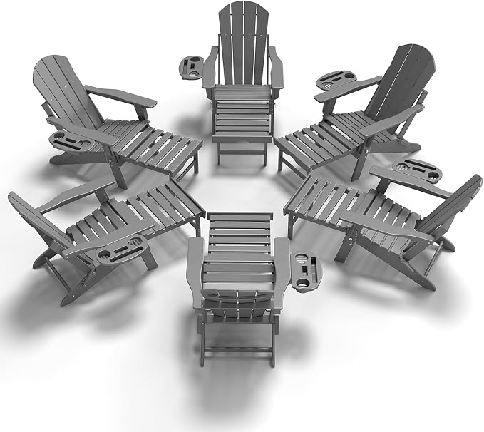 Adjustable Adirondack Chair by NAVINE