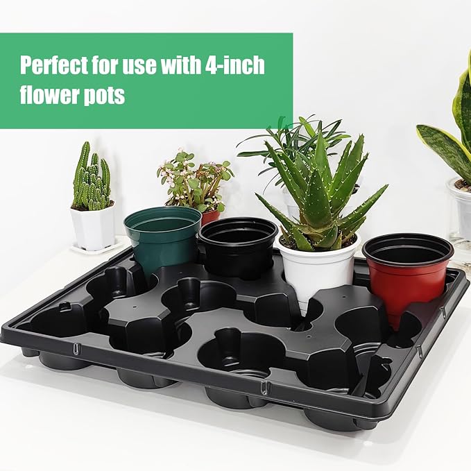 12 Cell Round Nursery Pots Trays Thickened Durable Seedling Pots Shuttle - Image 7