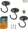 NACETURE Ceiling Hooks for Hanging Plants 3 Pack by NACETURE
