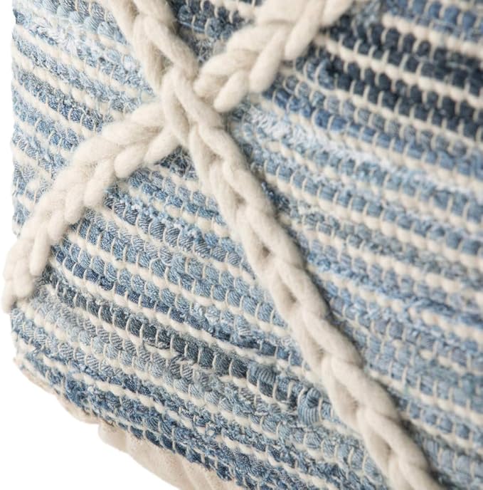 SIMPLIHOME Cowan Square Pouf - Image 6