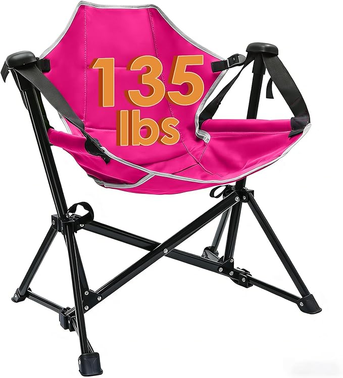 Kids Hammock Chair, Adjustable Kids Camping Chair, Folding Chair by Chloraeon