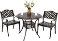 YUSING 3 Piece Outdoor Patio Bistro Set, Furniture Set by YUYUSING
