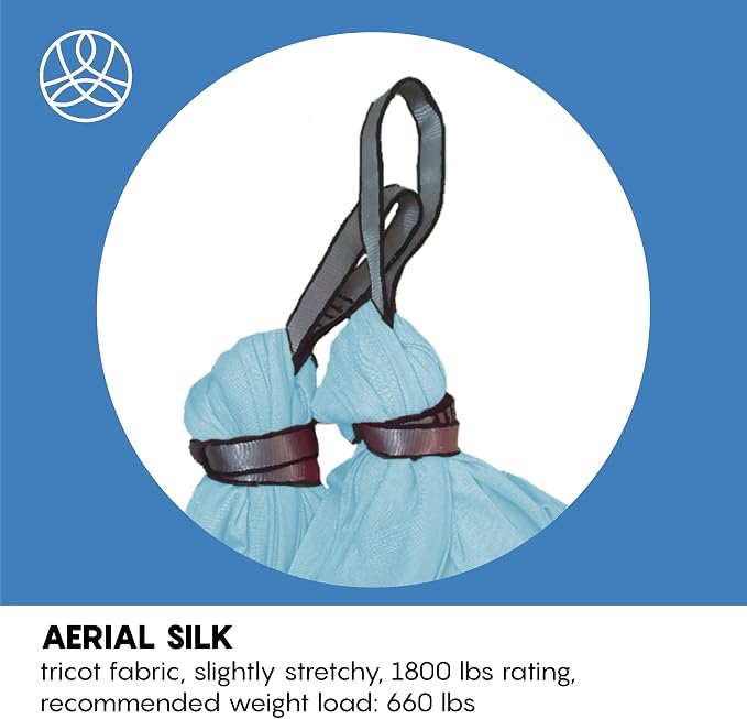 Aerial Silk Yoga Hammock & Swing - Image 2