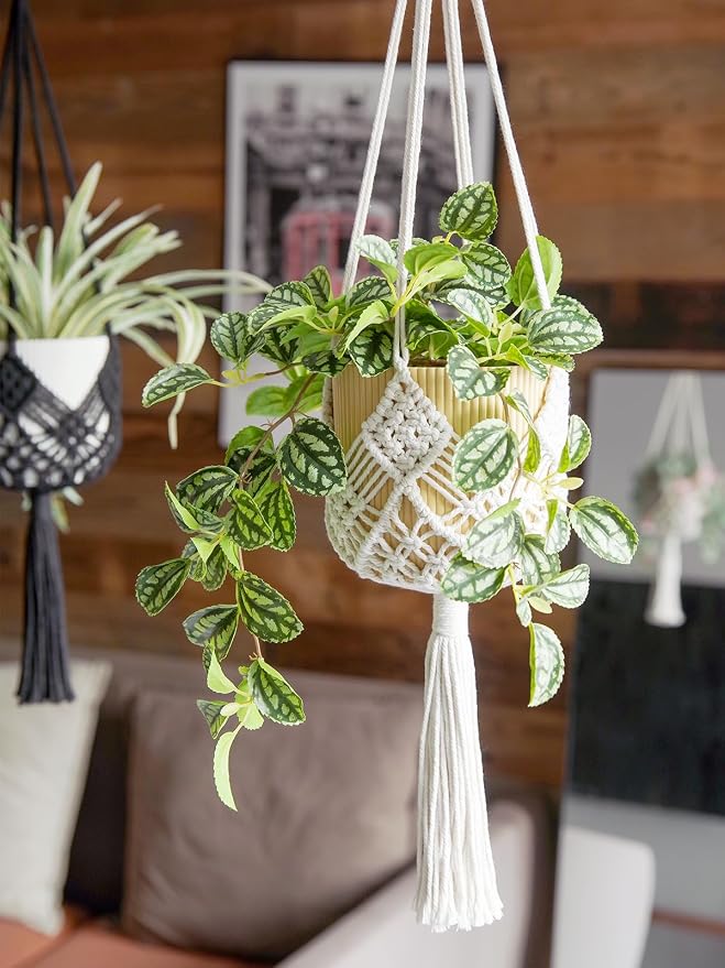Hanging Planter with Patterns - Image 4