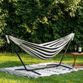 GAOMON Double Hammock with Stand, 450 lb Capacity, Adjustable Portable Hammock by GAOMON