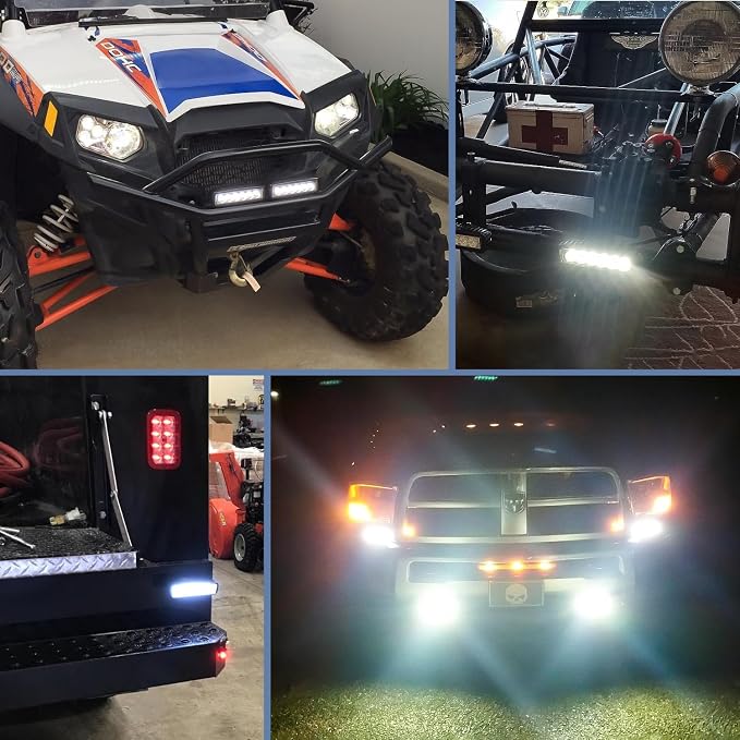 Nilight Led Light Bar 2PCS 18w Spot Driving Fog Light Led Pods Off Road Lights - Image 8