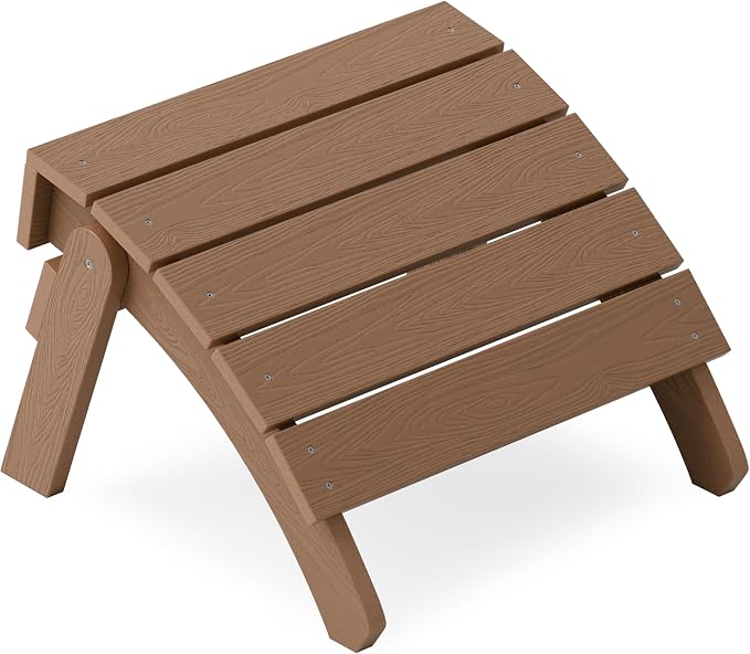 YEFU Adirondack Ottoman, Patio Foot Rest, Adirondack Foot Rest, Folding by YEFU