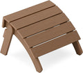 YEFU Adirondack Ottoman, Patio Foot Rest, Adirondack Foot Rest, Folding by YEFU