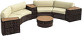 Outsunny 8 Piece Patio Furniture Set by Outsunny