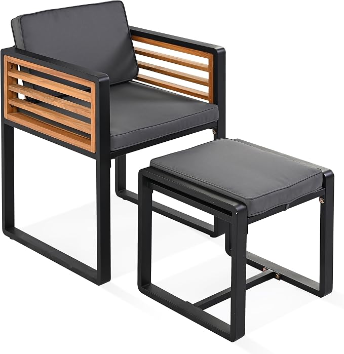 Merax 18 Pieces Outdoor Dining Set - Image 7