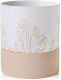 Nihow Self Watering Plant Pot: 6 Inch Ceramic Planter by Nihow