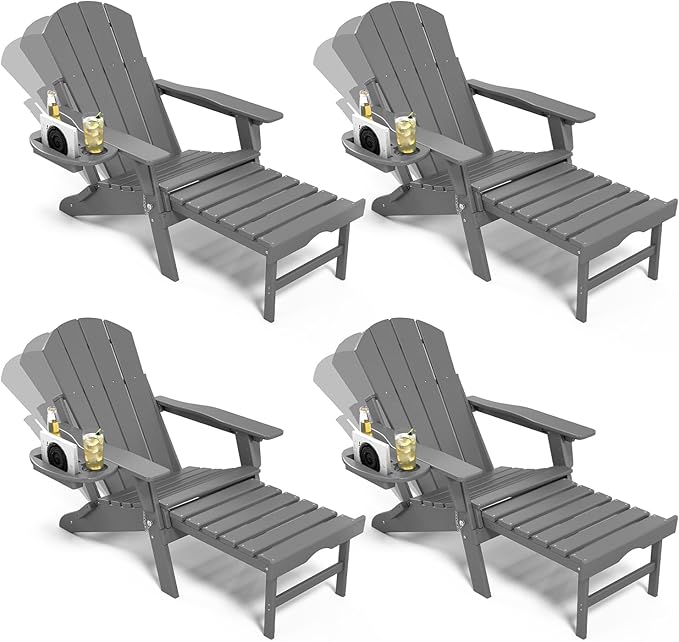 Adjustable Adirondack Chair by NAVINE